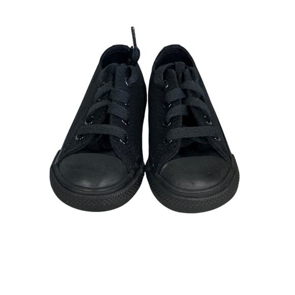 Converse Chuck Taylor All Star Lo Sneaker Baby / Toddler Black Size 6 New - Picture 1 of 6